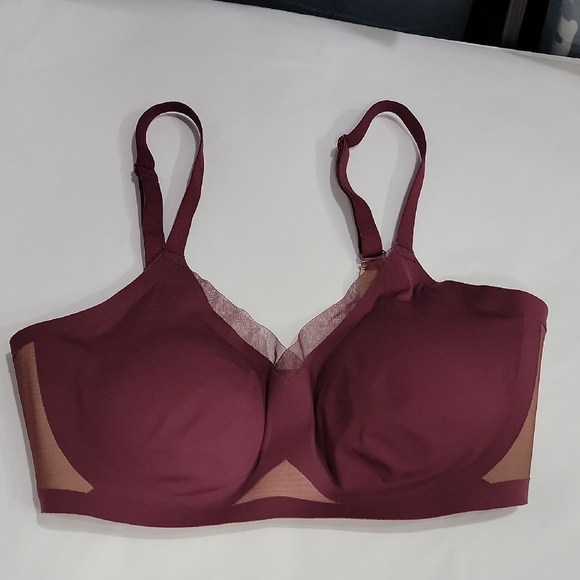 Honeylove Other - Honeylove Deep Burgundy Bra